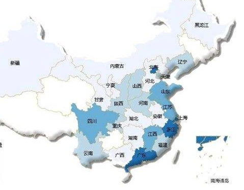 線材折彎機分布在沿海